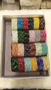 Metal Jari Bangles Combo Box Wholesale Market In Surat